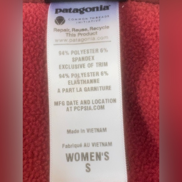 patagonia soft shell full zip women’s small lined - Picture 11 of 14